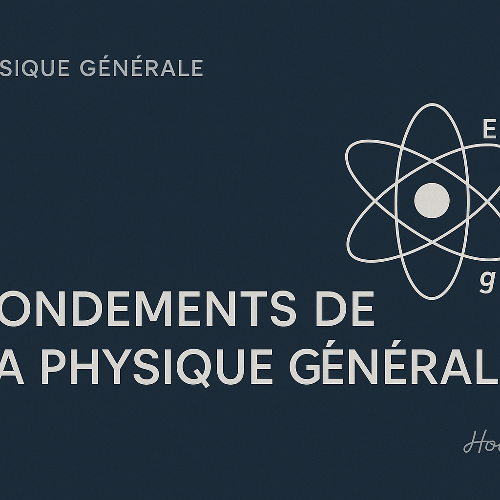 Fondements de la Physique Générale